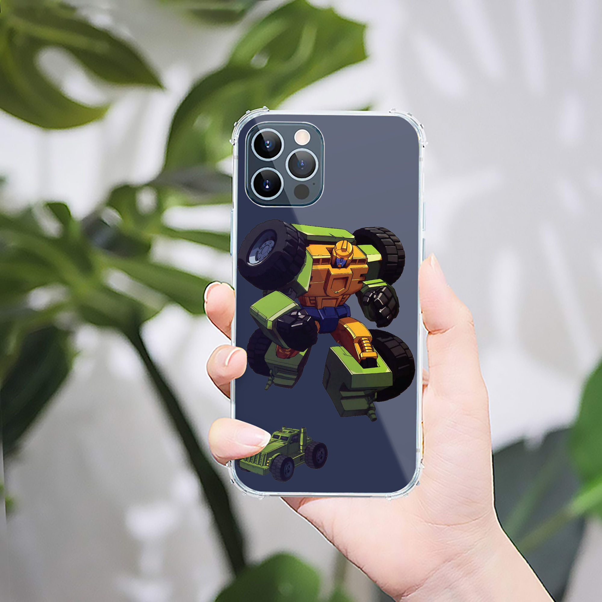 （画像用）  【iPhone 12シリーズ対応】透明スマホケース（クリアソフトケース）